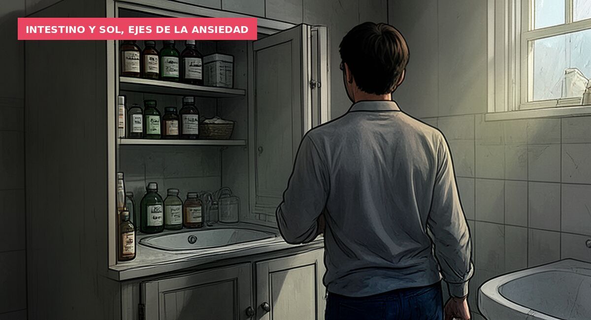 Intestino y sol, ejes de la ansiedad