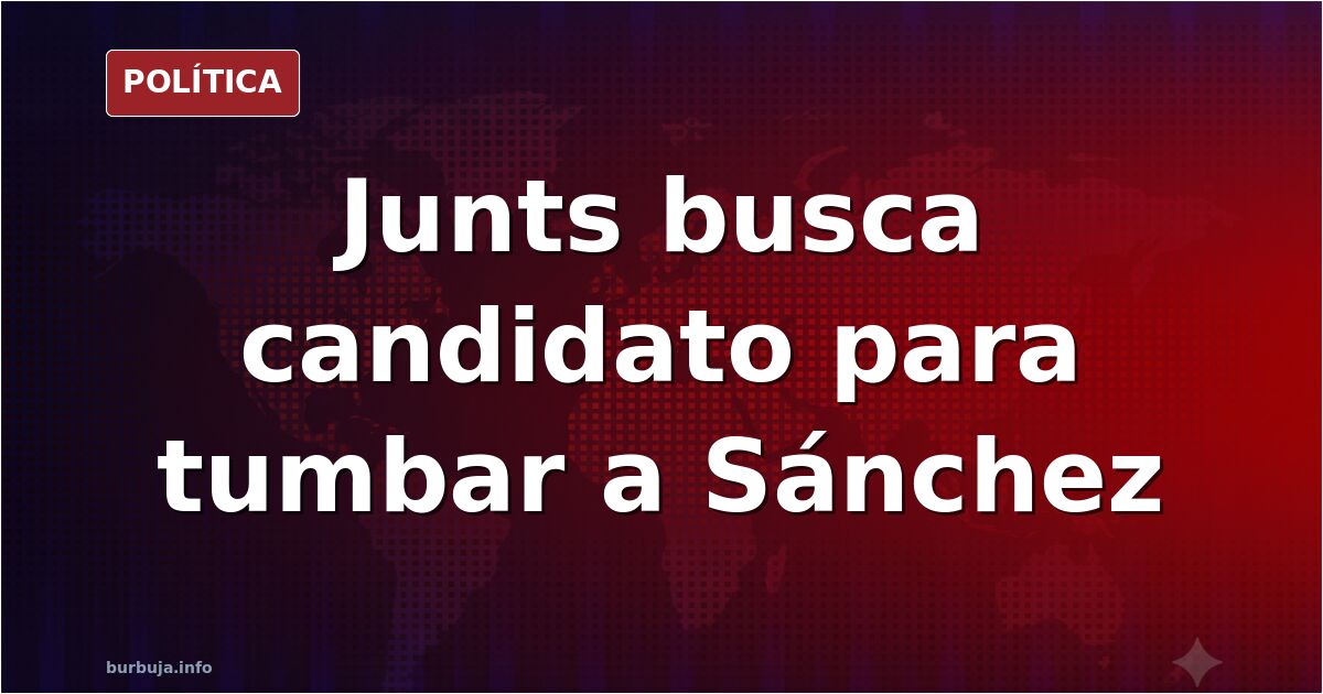 Ilustración editorial de un hemiciclo con escaños vacíos y una urna, en tonos rojos y azules apagados, sobre la moción de cen