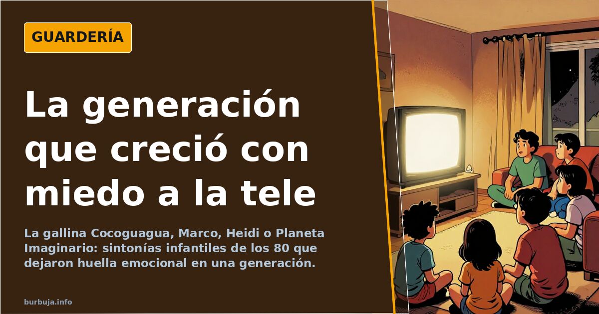 Sintonías infantiles de los 80 que dejaron huella emocional