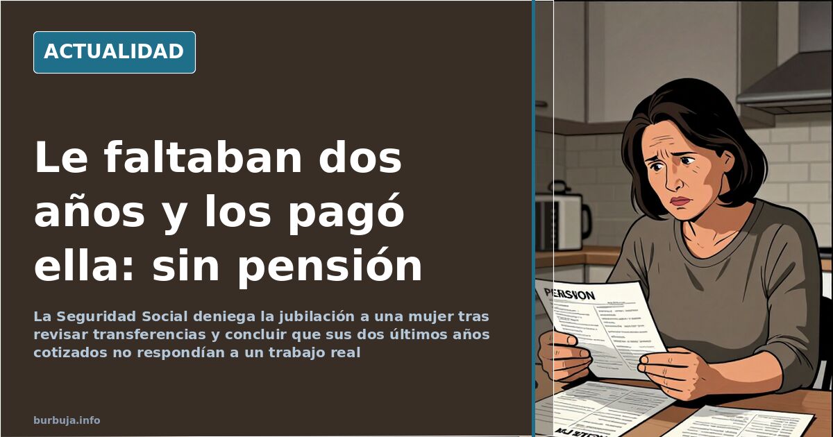 Expediente de pensiones y extractos bancarios sobre una mesa de oficina administrativa junto a una calculadora