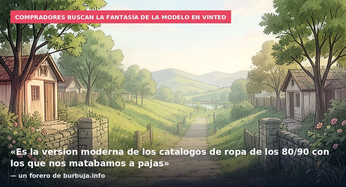 Compradores buscan la fantasía de la modelo en Vinted: «Es la version moderna de los catalogos de ropa de los 80/90 con los que nos matabamos a pajas» — un forero de burbuja.info