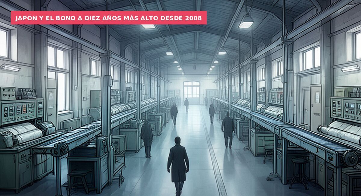 Japón y el bono a diez años más alto desde 2008