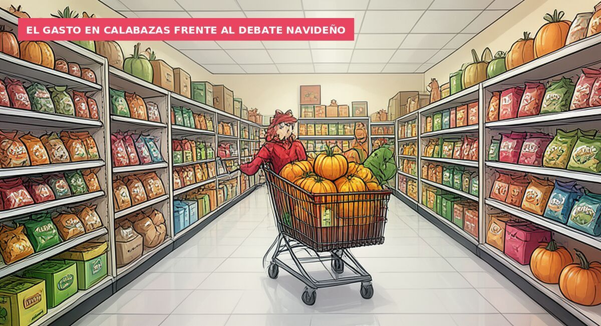 El gasto en calabazas frente al debate navideño