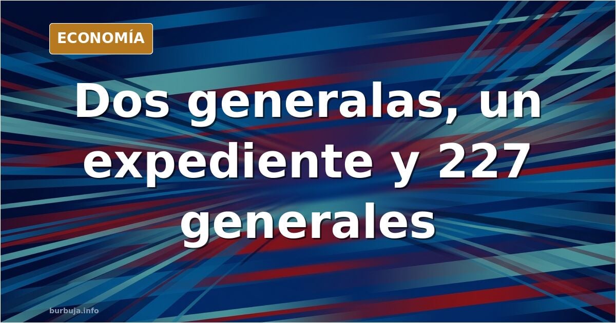 Dos generalas del Aire chocan por medallas sin justificar