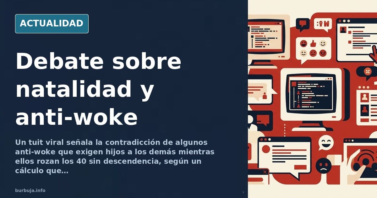 Ilustración editorial de una mesa de debate con sillas vacías y un cartel que dice agenda 2030, en tonos neutros