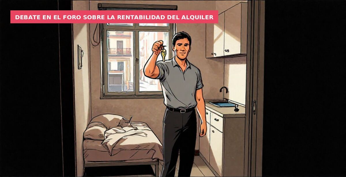 Debate en el foro sobre la rentabilidad del alquiler