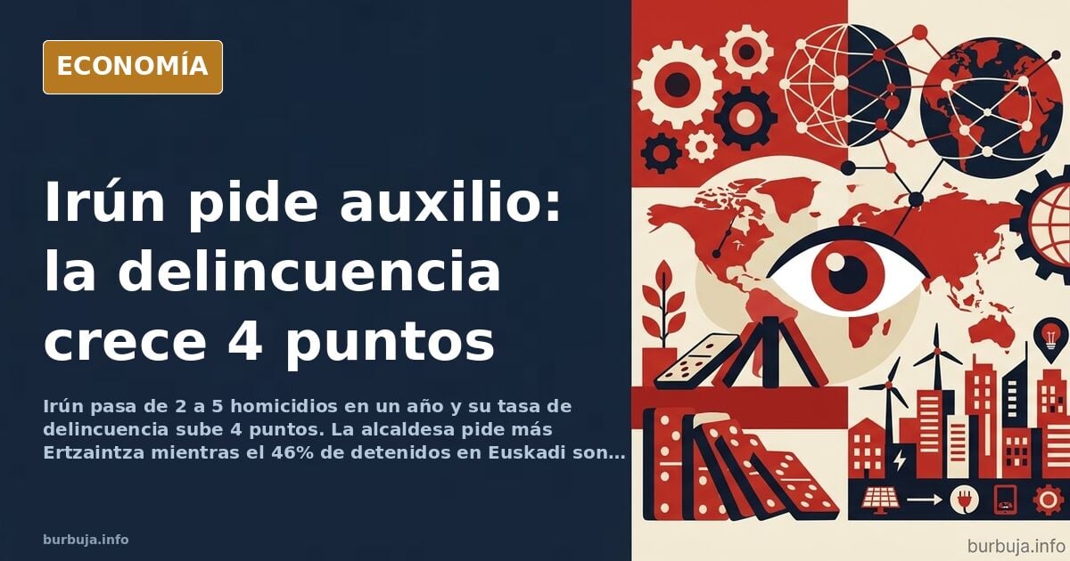 Irún reclama refuerzos policiales ante el alza de delitos