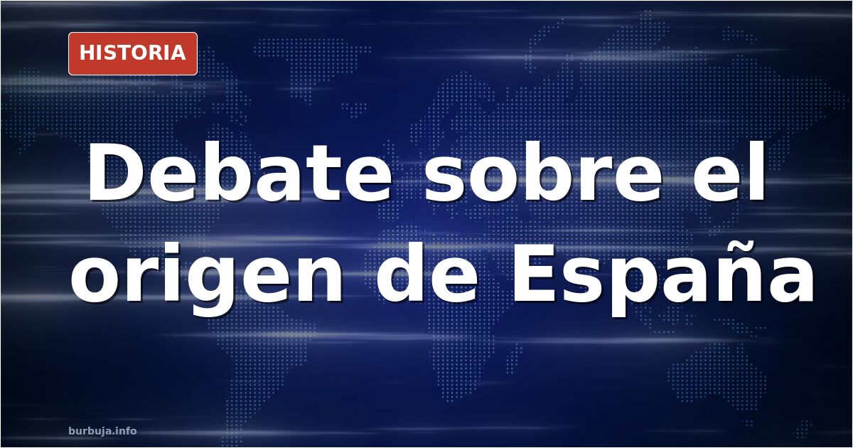 Captura de un debate en foro sobre el origen histórico de España y la integración musulmana
