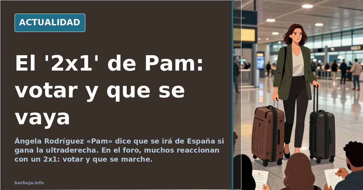 Ángela Rodríguez Pam en una comparecencia pública, con gesto serio, ante un fondo neutro de sala de prensa institucional