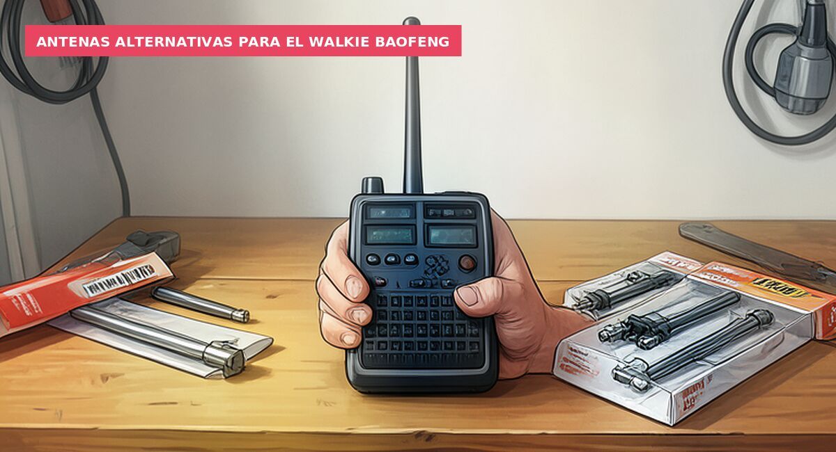 Antenas alternativas para el walkie Baofeng