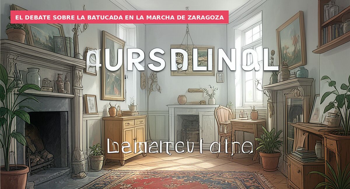 El debate sobre la batucada en la marcha de Zaragoza