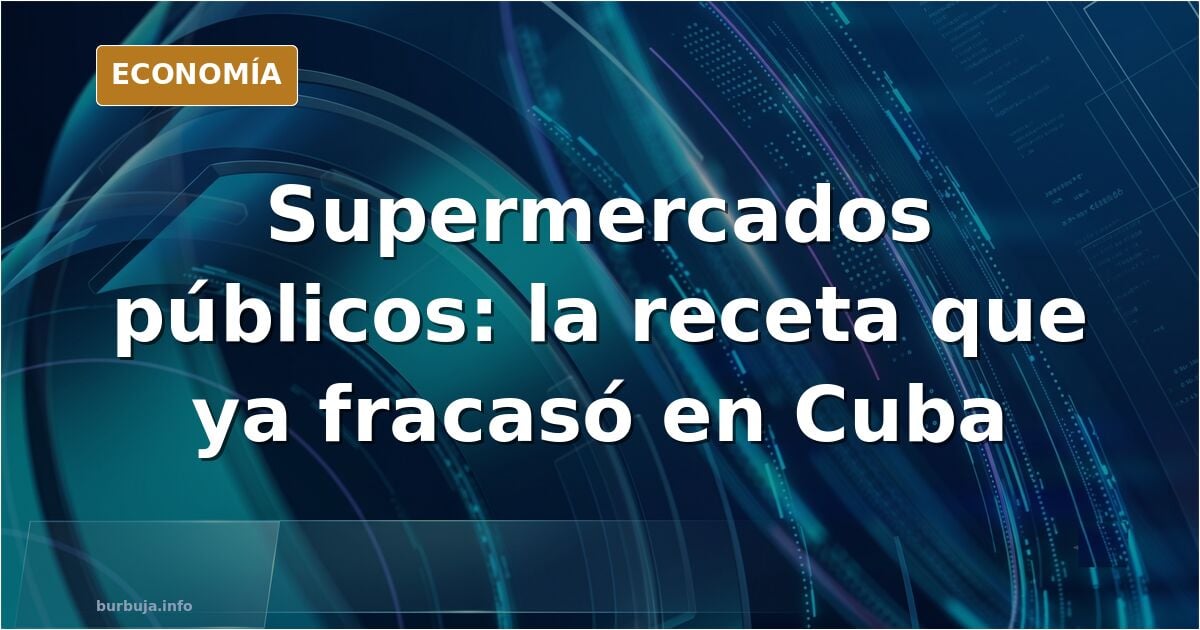 Carrito de la compra con productos básicos en una estantería de supermercado con etiquetas de precio