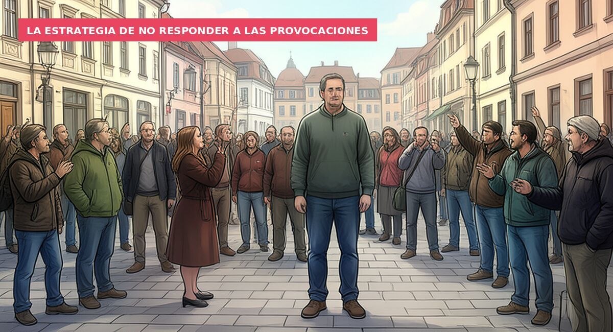 La estrategia de no responder a las provocaciones