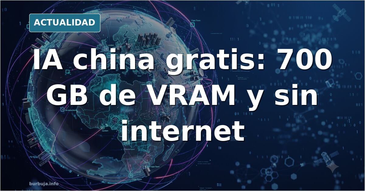 Servidor con varias GPU instaladas en rack de centro de datos, iluminación neutra, ilustrando el hardware necesario para ejec