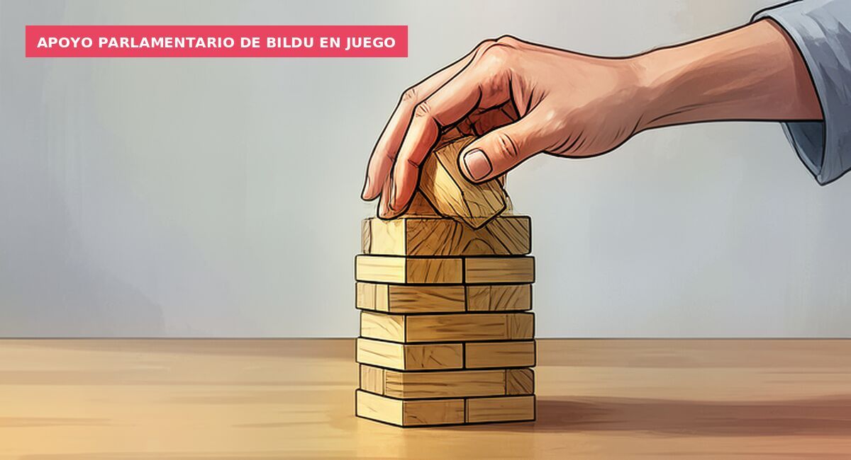 Apoyo parlamentario de Bildu en juego