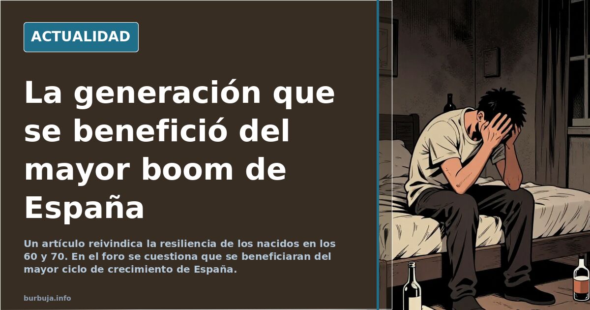 Debate sobre la generación de los 60 y 70 y su legado