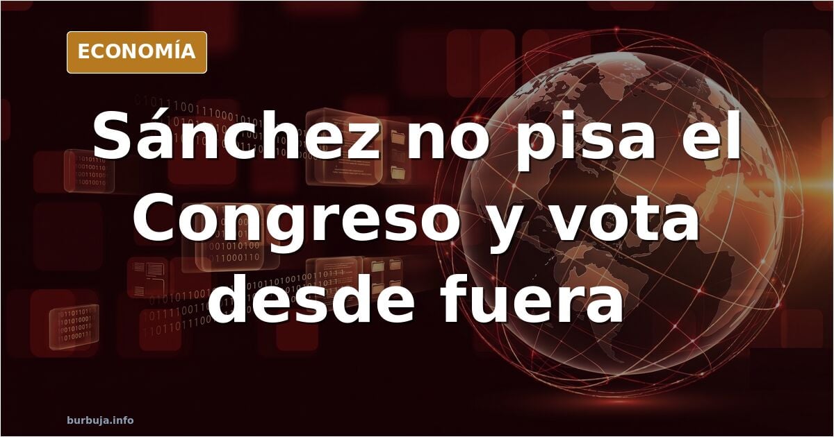 Sánchez no acude al Congreso en plena oleada de detenciones