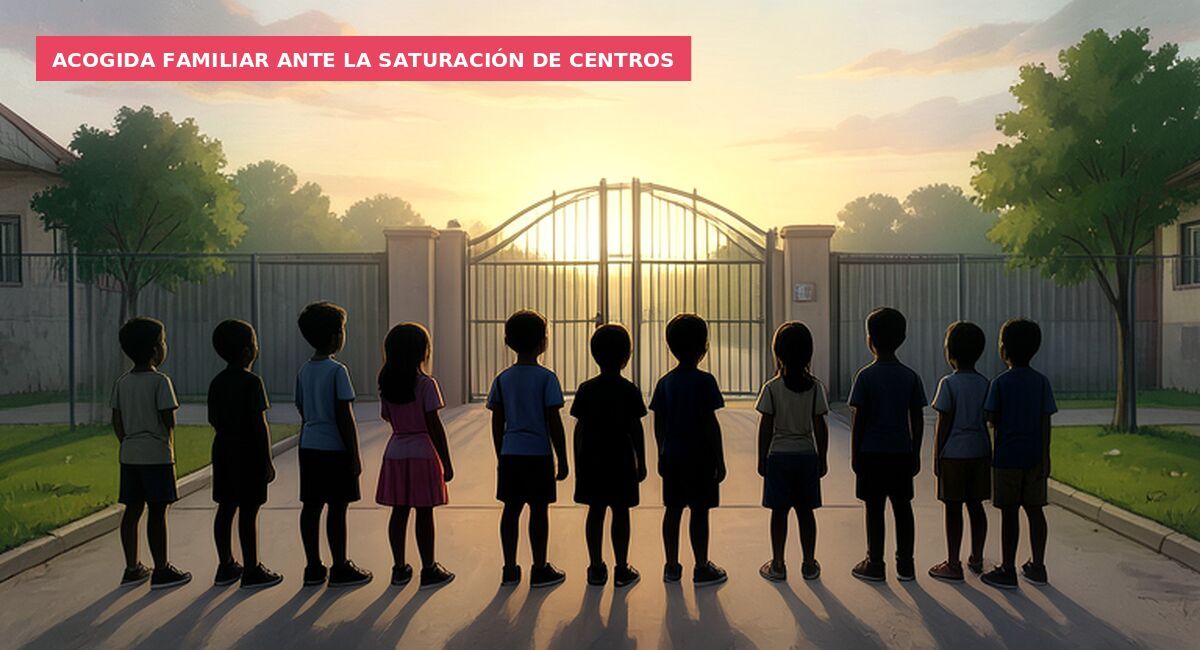 Acogida familiar ante la saturación de centros