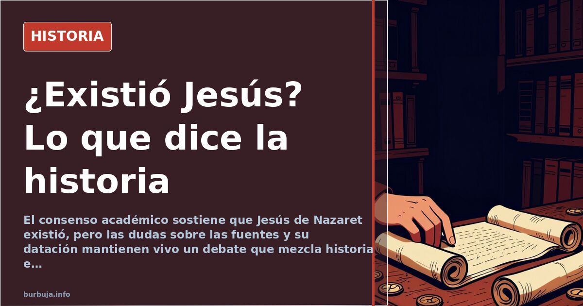 Jesús de Nazaret: el consenso histórico y sus grietas