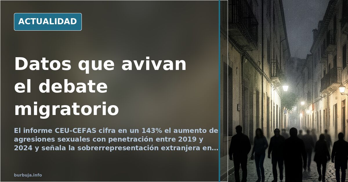 El informe que cifra la sobrerrepresentación delictiva extranjera