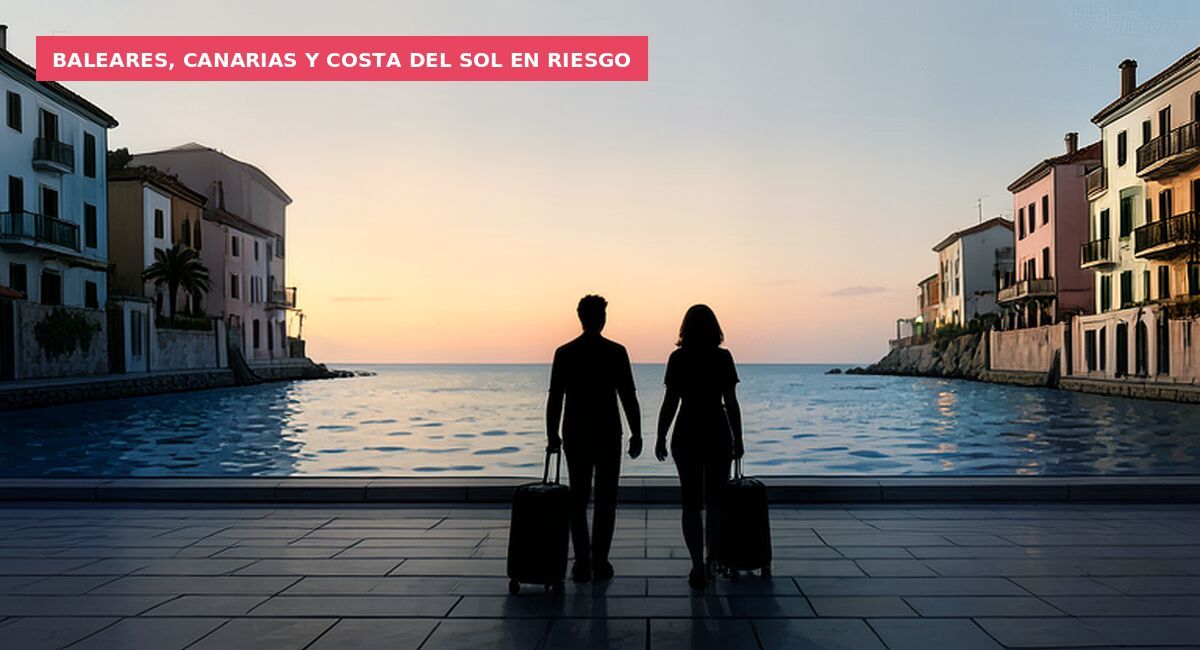 Baleares, Canarias y Costa del Sol en riesgo