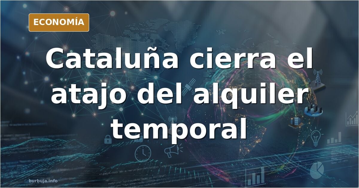 Cataluña regula el alquiler de temporada y habitaciones