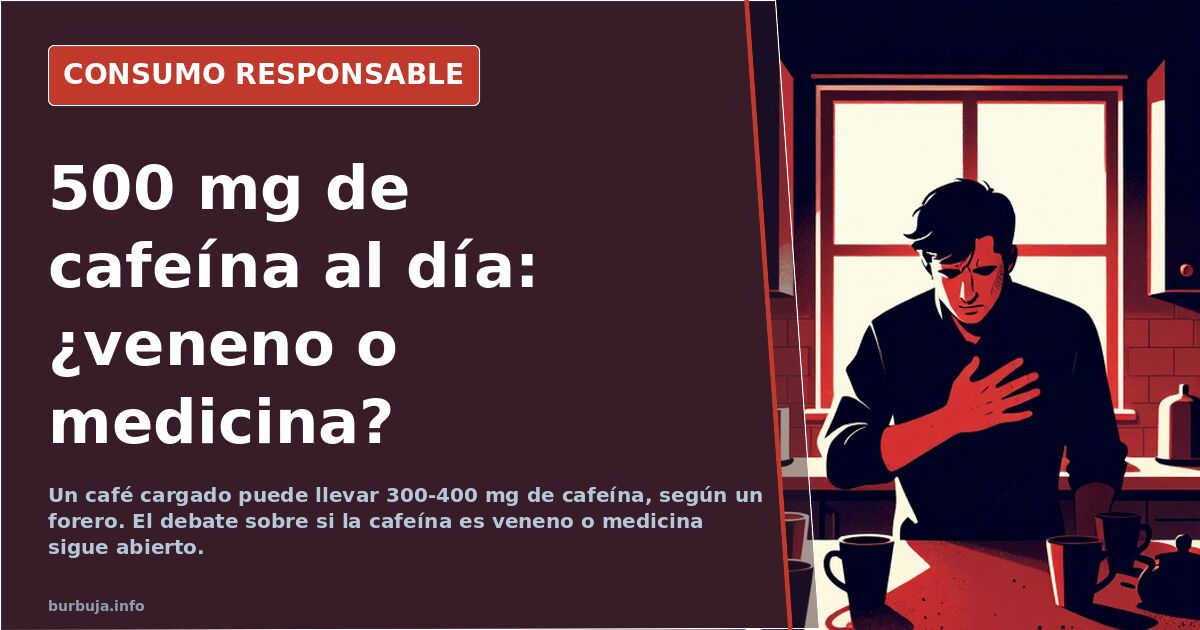 Cafeína: el debate sobre su veneno o medicina