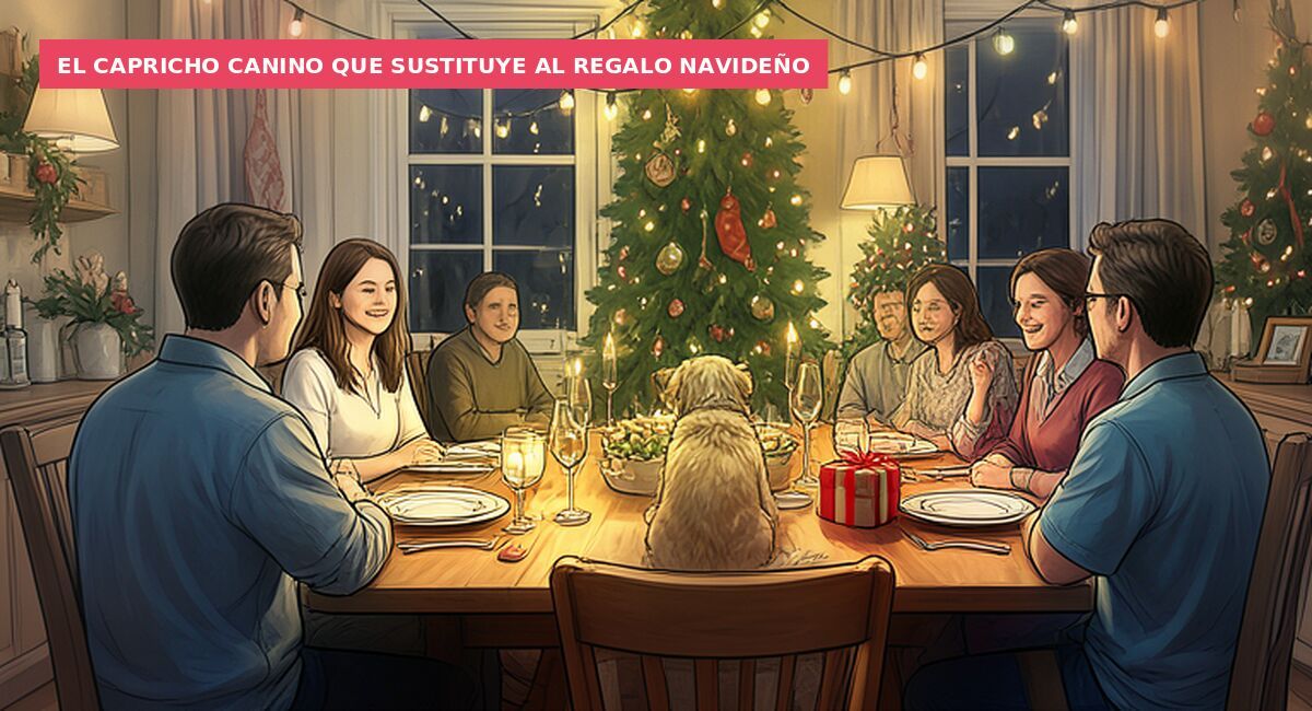 El capricho canino que sustituye al regalo navideño
