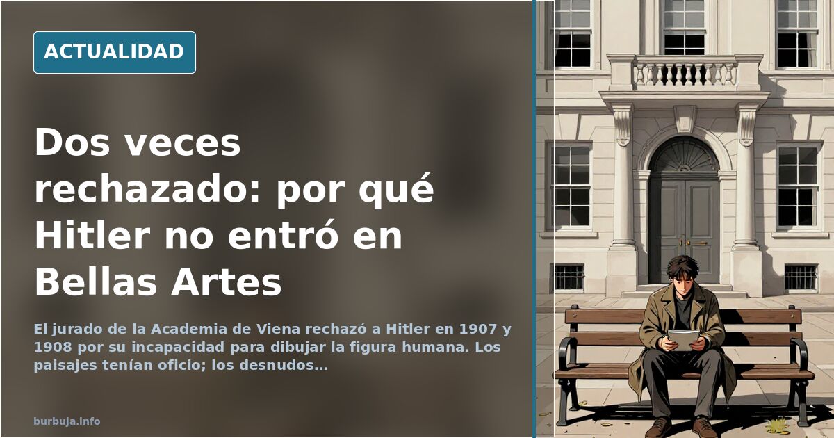 Vienna Academy Rejected Hitler for Poor Human Figure Drawing