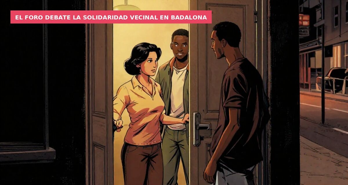 El foro debate la solidaridad vecinal en Badalona