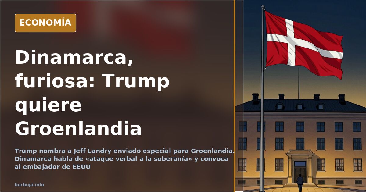 Trump nombra un enviado especial para Groenlandia