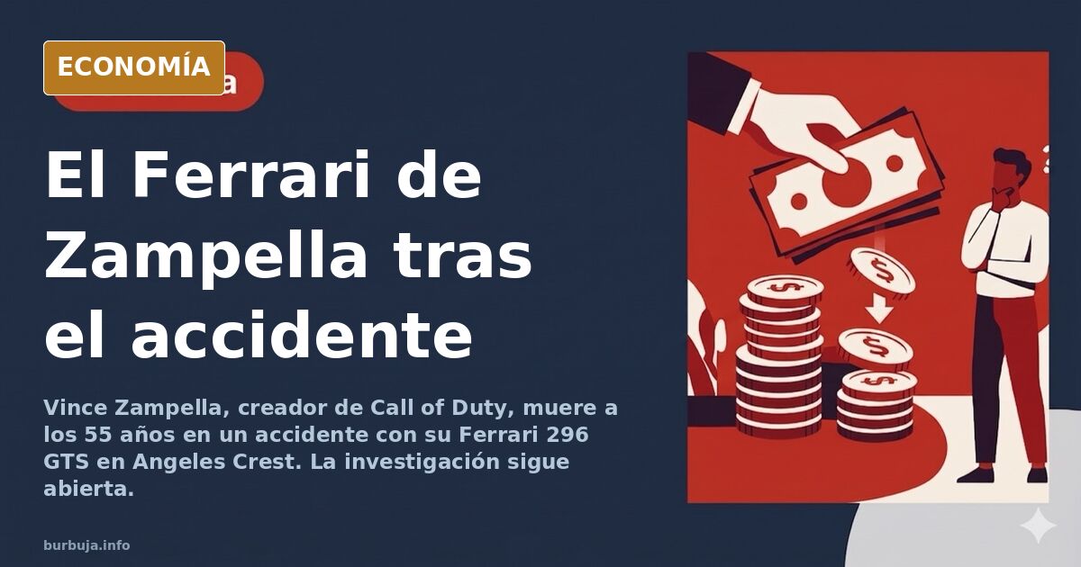 Muere Vince Zampella, creador de Call of Duty, en un accidente con su Ferrari
