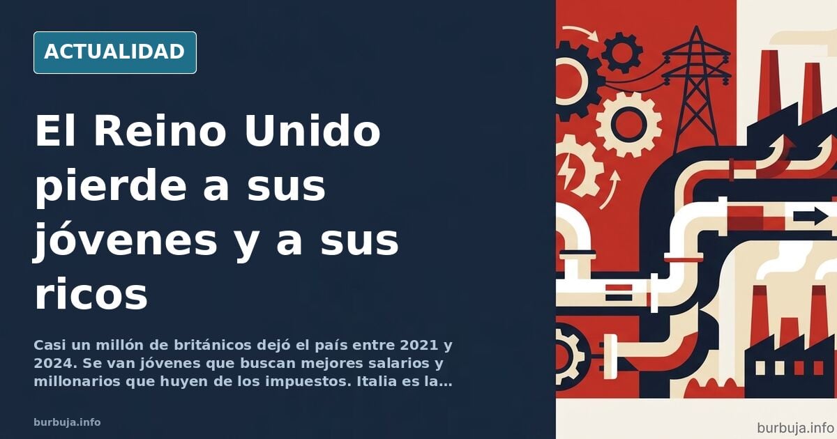 Casi un millón de británicos emigra en cuatro años