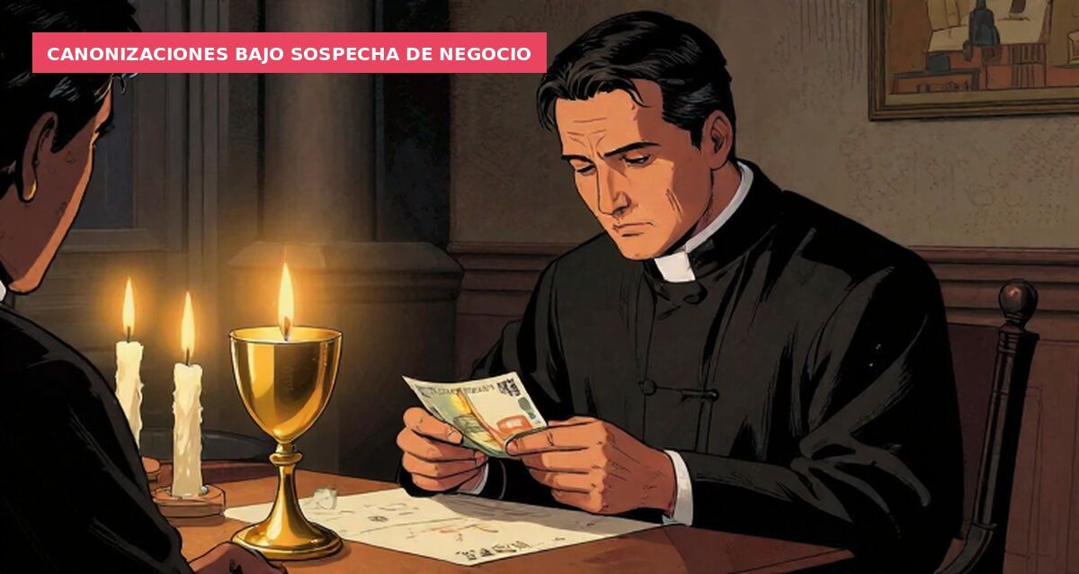 Canonizaciones bajo sospecha de negocio