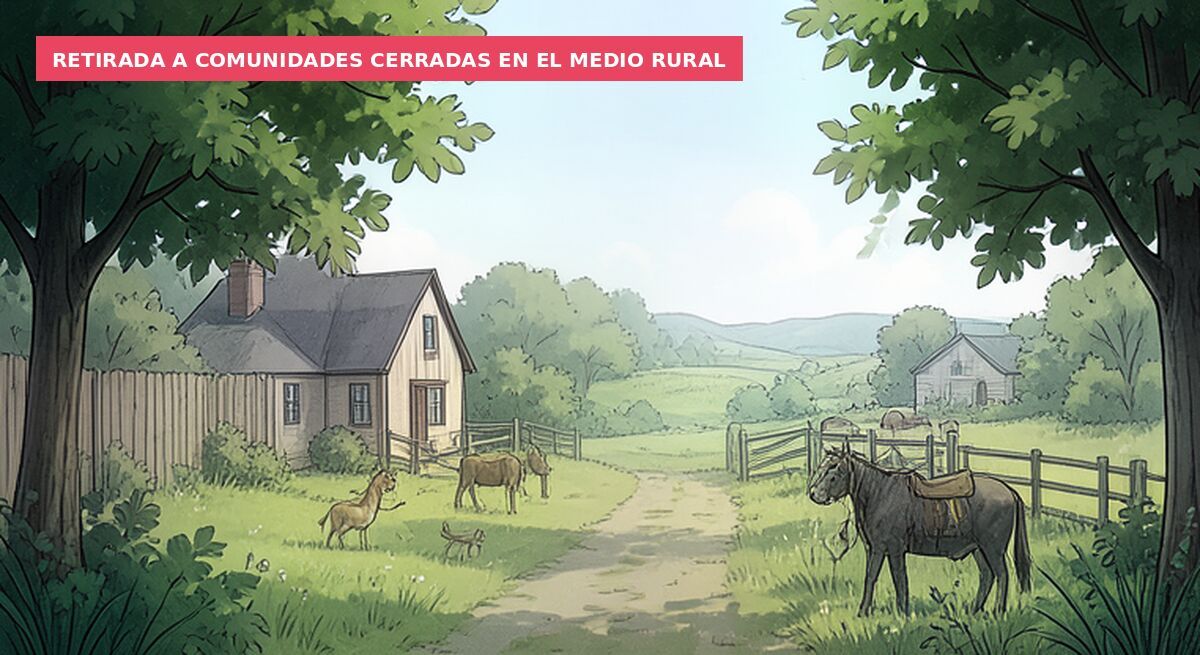 Retirada a comunidades cerradas en el medio rural