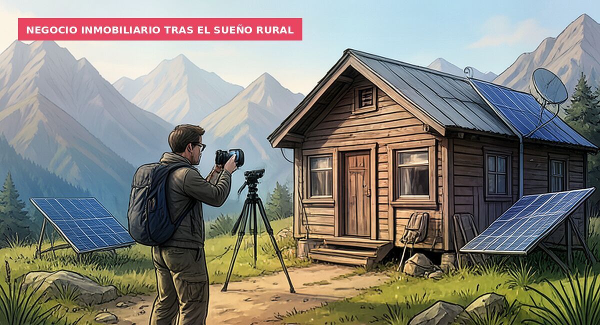 Negocio inmobiliario tras el sueño rural