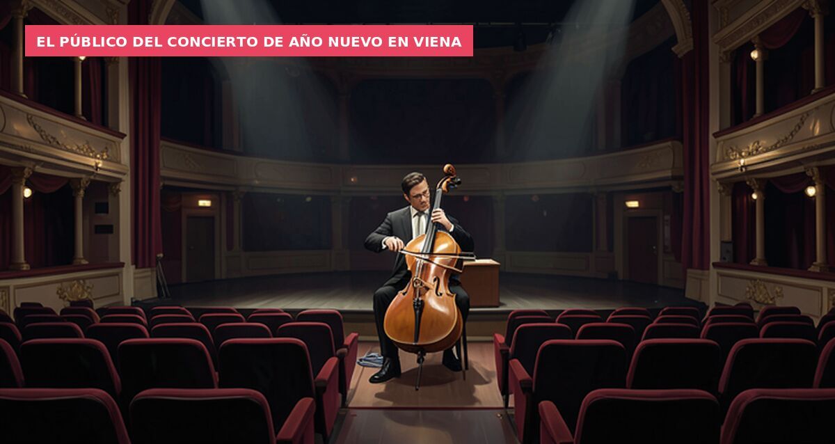 El público del Concierto de Año Nuevo en Viena