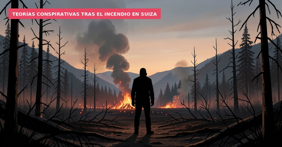 Teorías conspirativas tras el incendio en Suiza