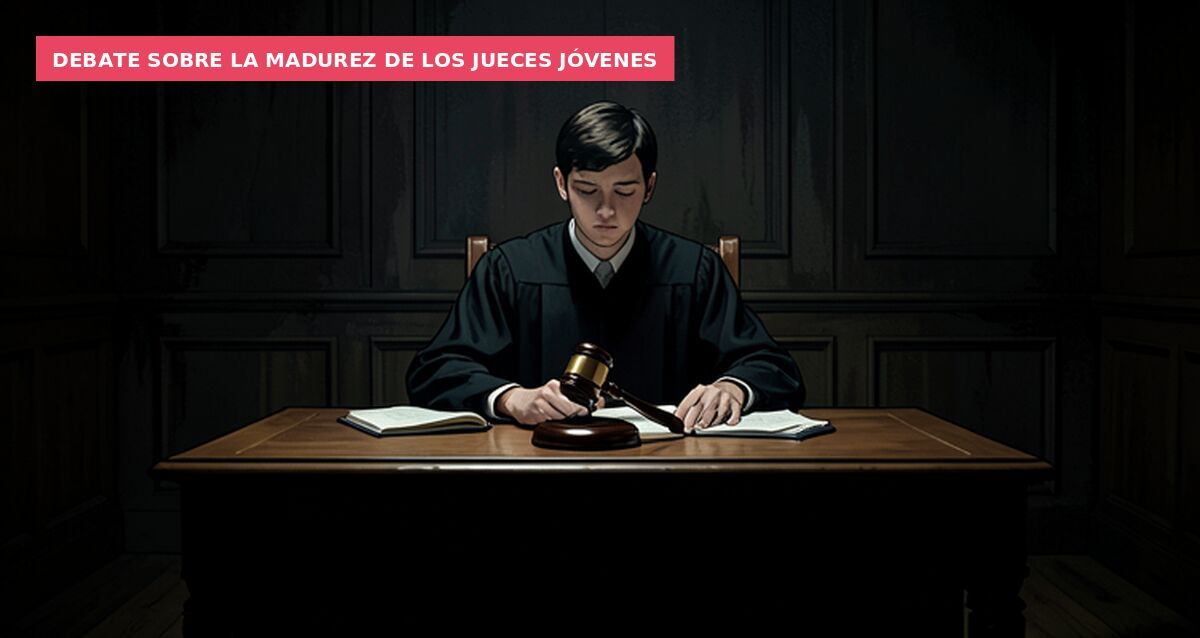 Debate sobre la madurez de los jueces jóvenes