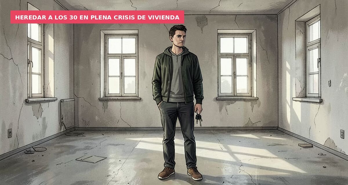 Heredar a los 30 en plena crisis de vivienda