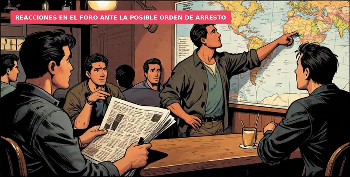 Reacciones en el foro ante la posible orden de arresto