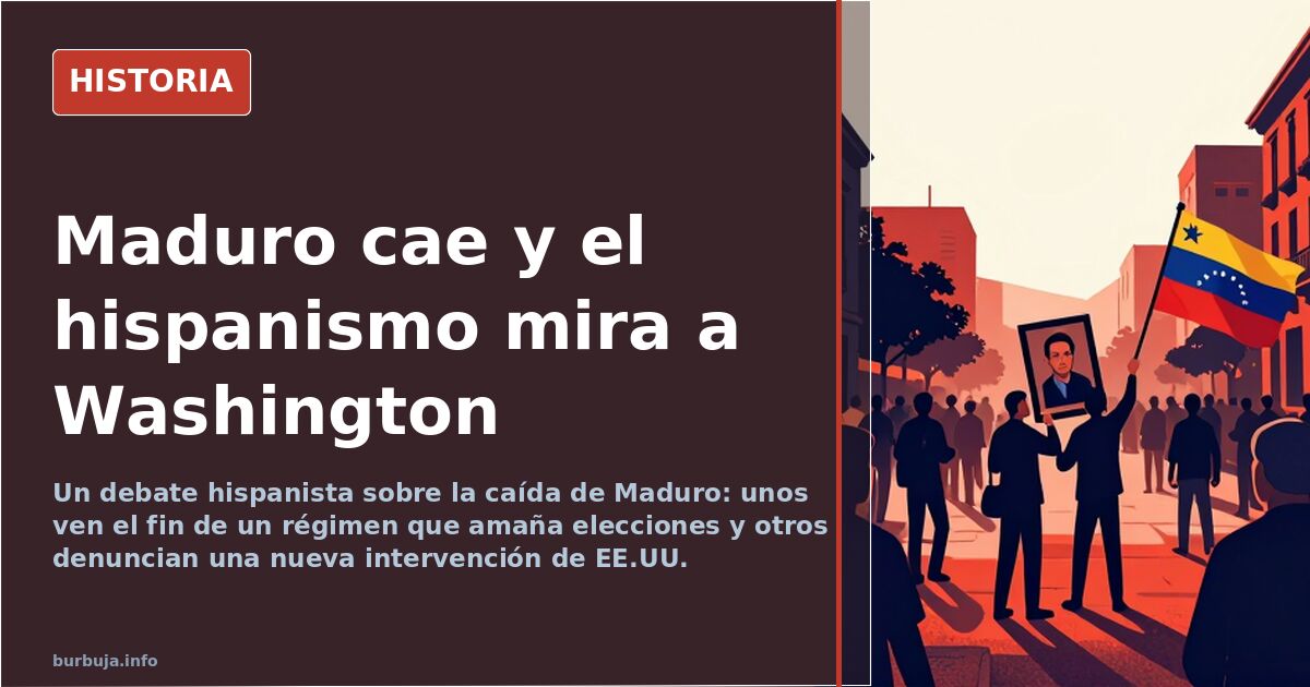 Análisis hispanista de la caída de Maduro y la intervención de Estados Unidos en Venezuela