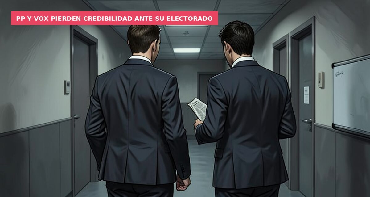 PP y Vox pierden credibilidad ante su electorado