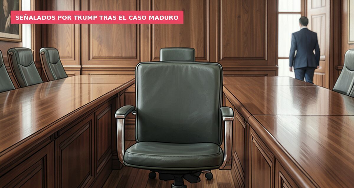 Señalados por Trump tras el caso Maduro
