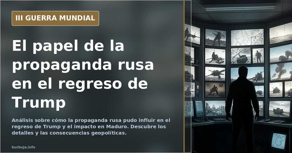 A pro rusitos que chillan por platanote Maduro enjaulado = Se les recuerda que Trumpstein regreso gracias a Rusia.