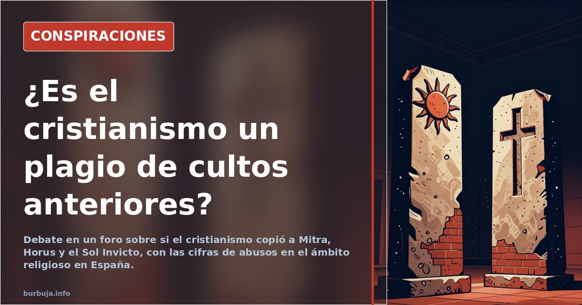 Christianity as Plagiarism: Debate on Pagan Roots