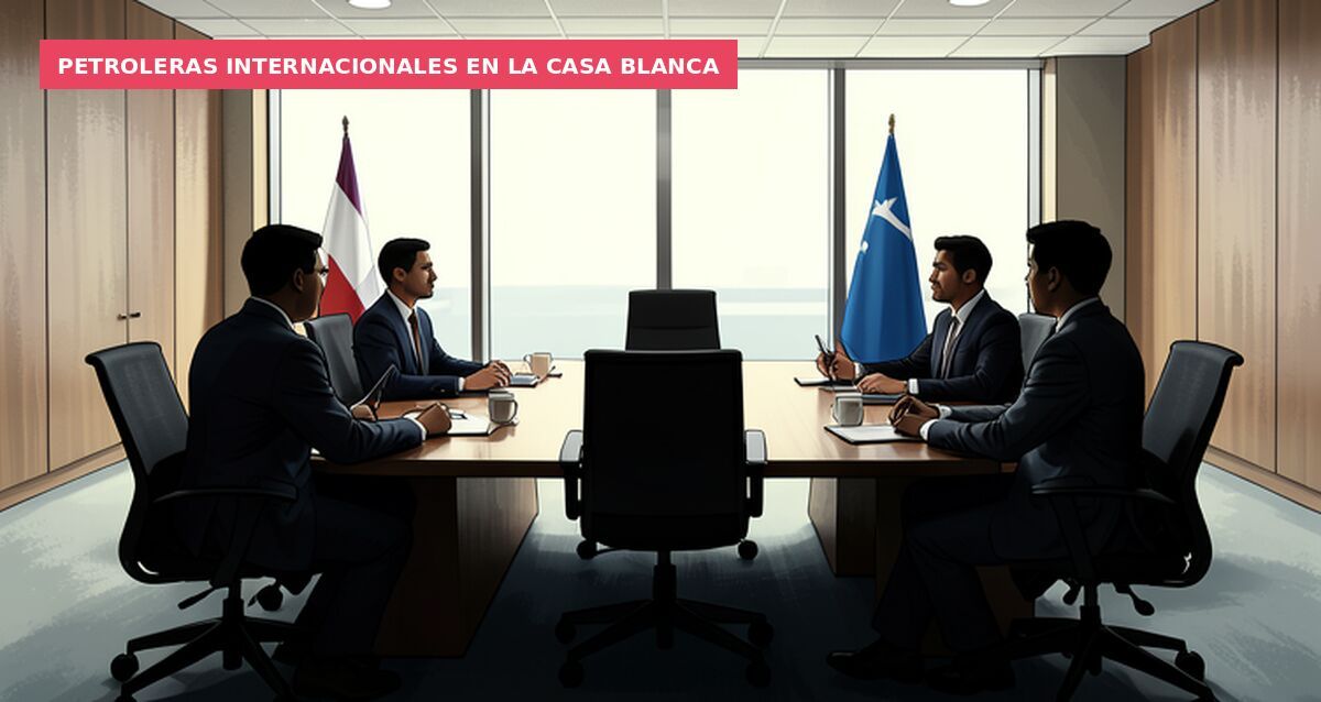 Petroleras internacionales en la Casa Blanca