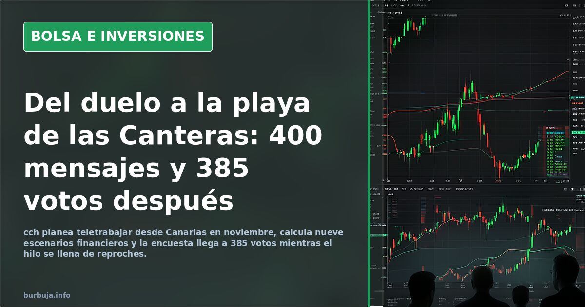 Del duelo a la playa de las Canteras: 400 mensajes y 385 votos después