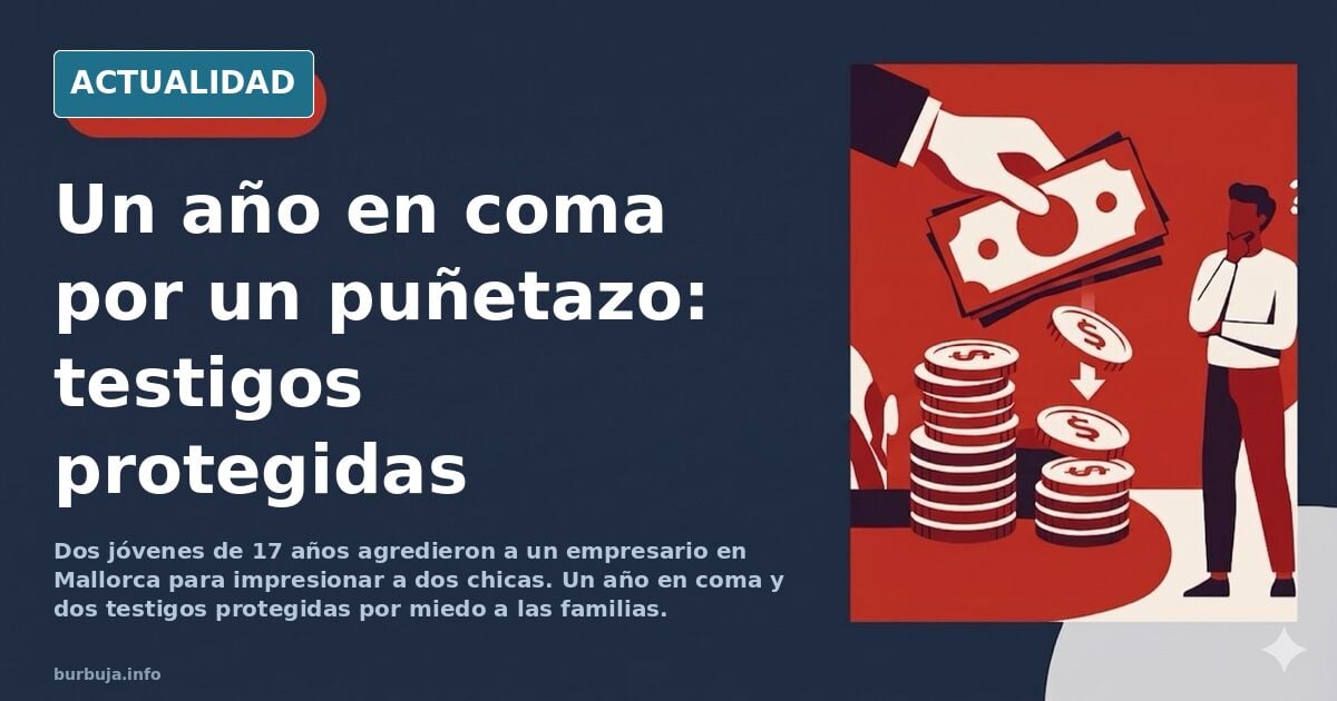 Un año en coma y dos testigos protegidas: el caso que indigna