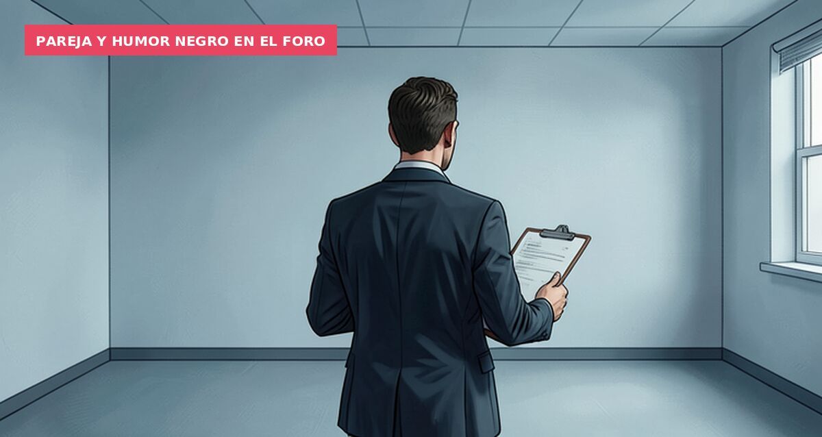 Pareja y humor negro en el foro